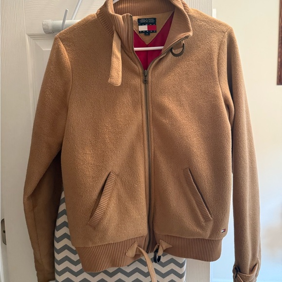 Tommy Hilfiger Jackets & Blazers - Tommy Hilfiger Camel Fleece Jacket